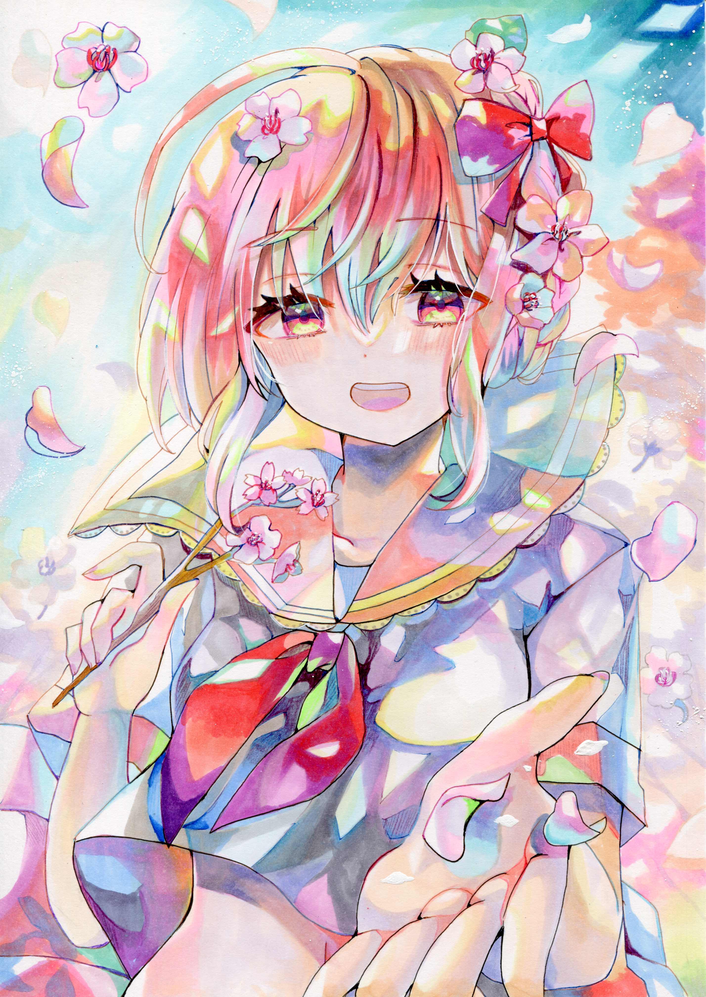 桜色の転校生0