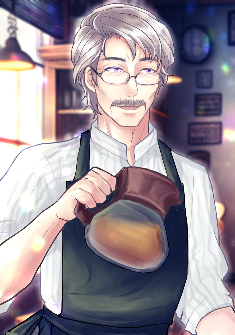 紳士なカフェのマスター0