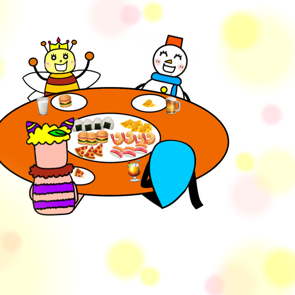 エルフ族に会った はちみちゃん 。