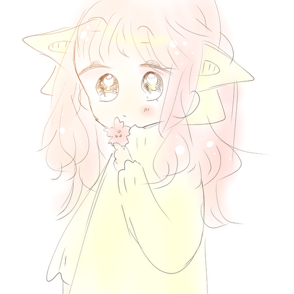 女の子(ラクガキ)