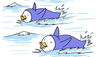 第1話 新天地発見ペンギン