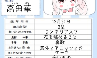 第4話 おまけ　プロフィール