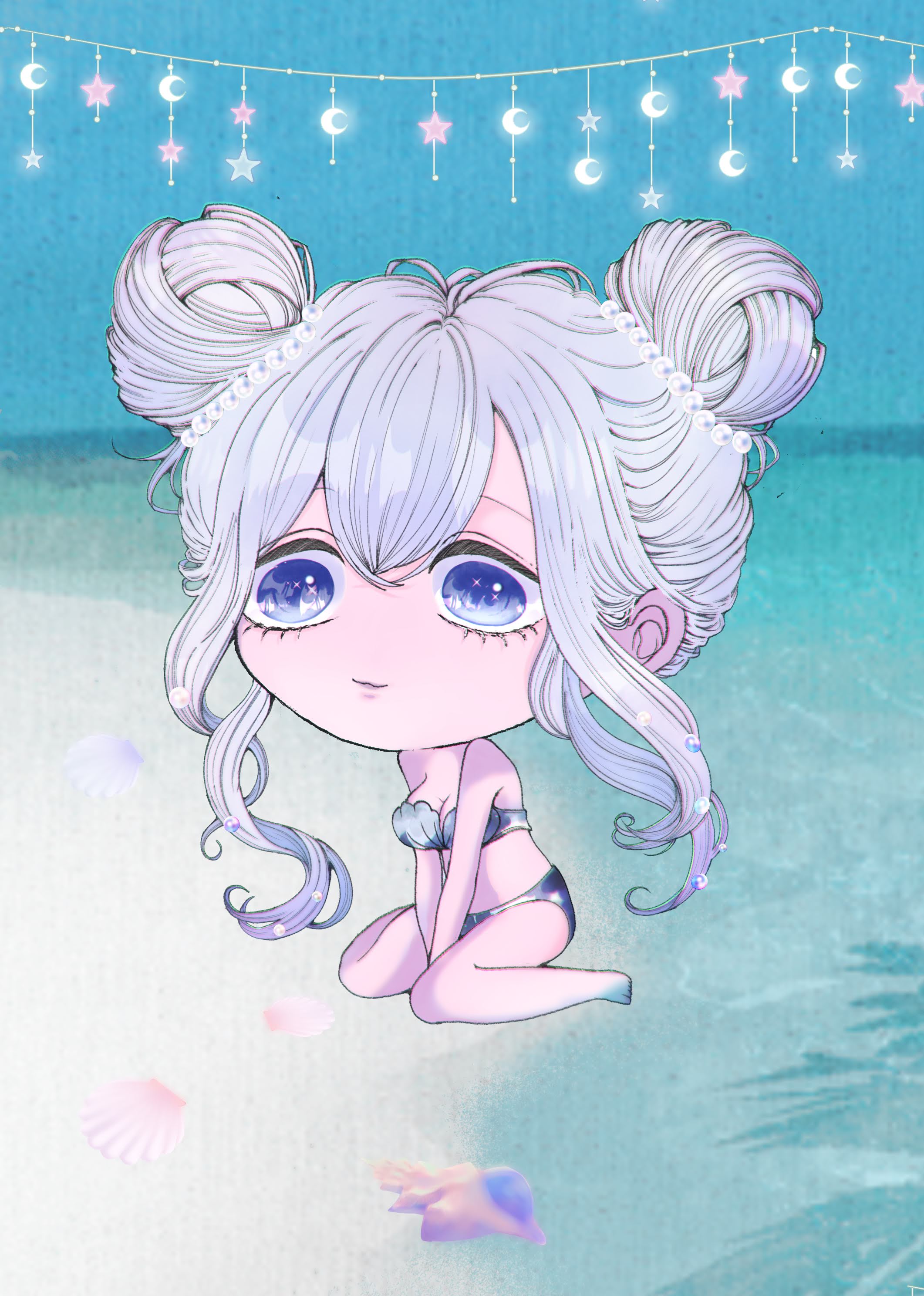 ✨️🪸海の日イラスト🪸✨️0