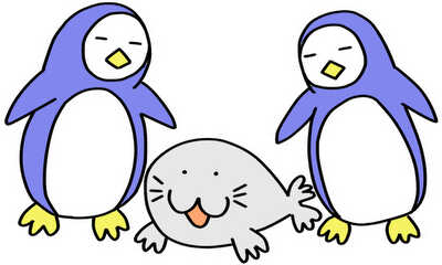 第17話 あかちゃんアザラシとペンギン