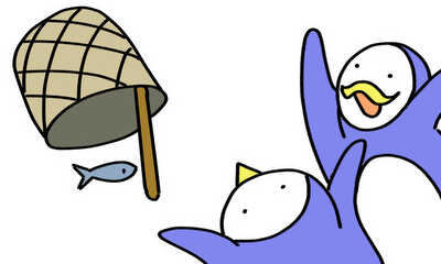 第19話 みごと仕掛けを見破るペンギンくんたち