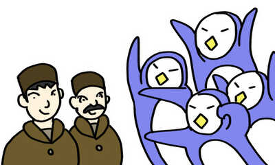 第21話 人間から隠れるペンギンたち