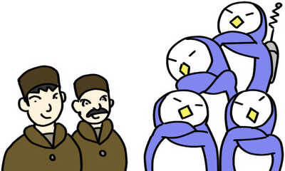 第22話 人間から隠れるペンギンたち2