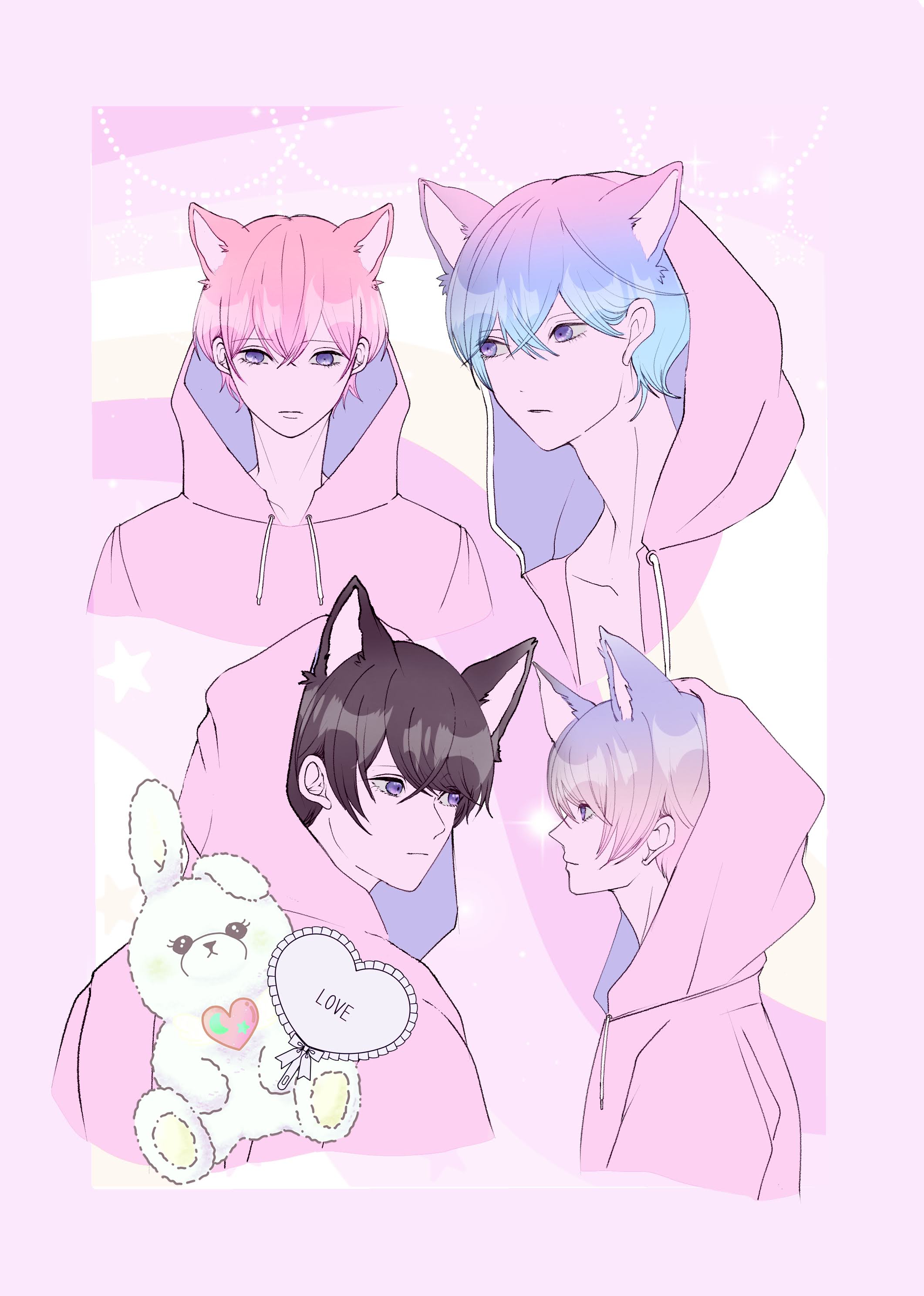 ケモミミ×パーカ男子🎠✨️0