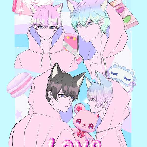 ケモミミ×パーカ男子🎠✨️