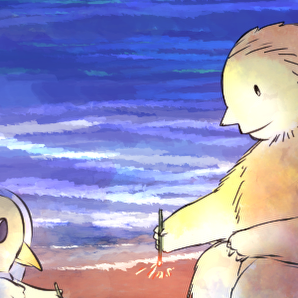 アマビエさんとアマビコさん　その２