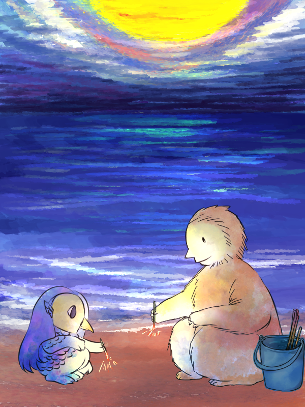 アマビエさんとアマビコさん　その２0