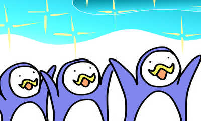 第32話 オーロラペンギン