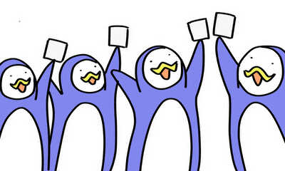 第38話 年賀状ペンギン