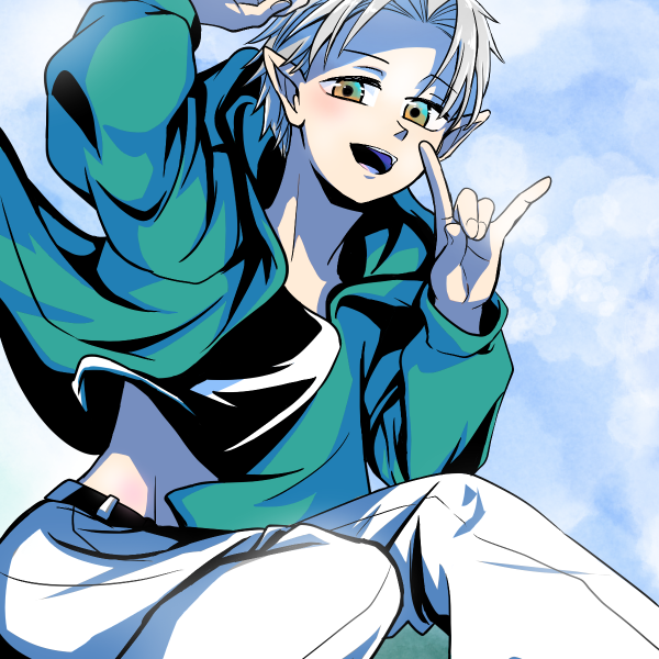 ブルーな彼が・・・