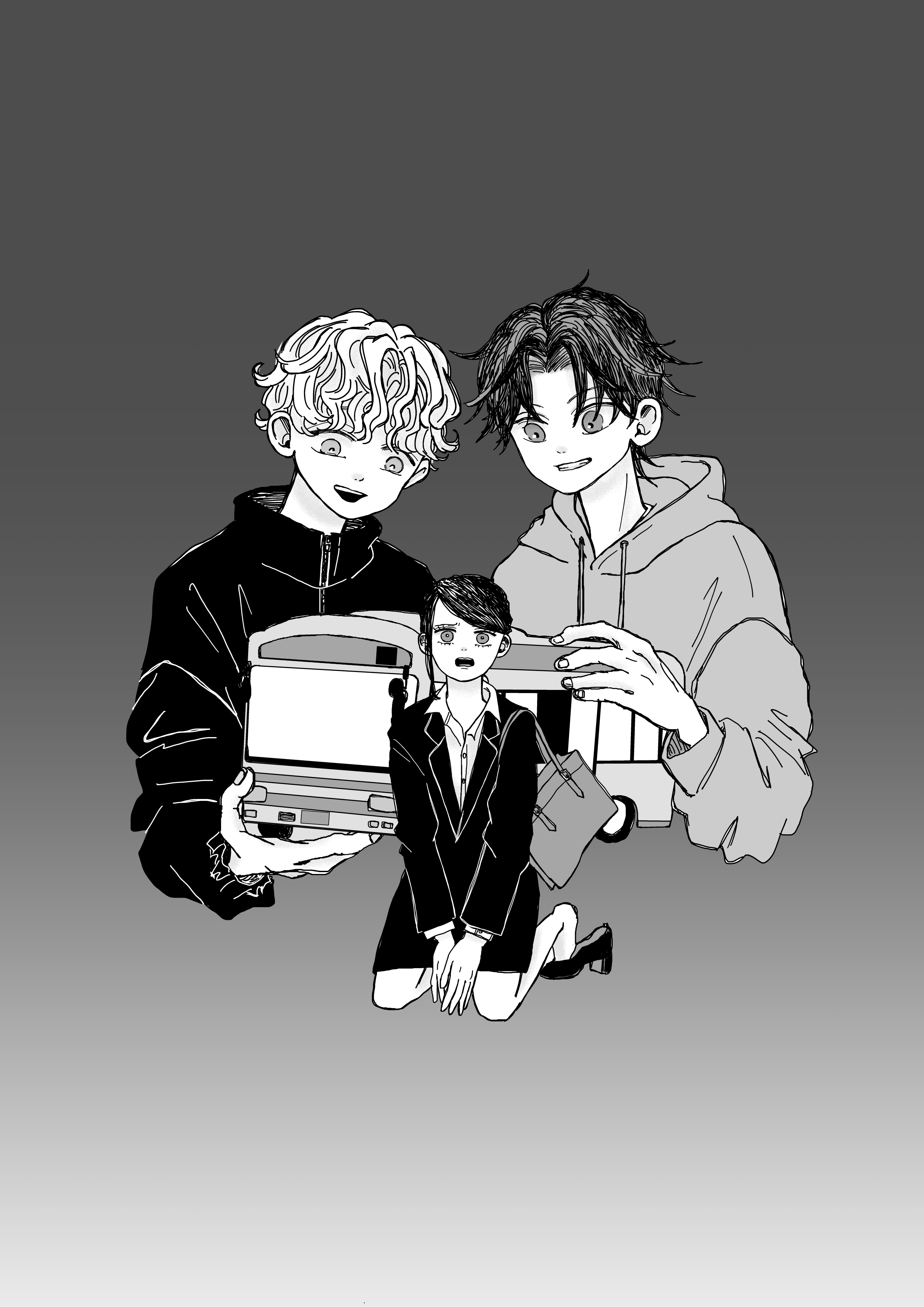 【あ！何か落としましたよ】表紙絵0