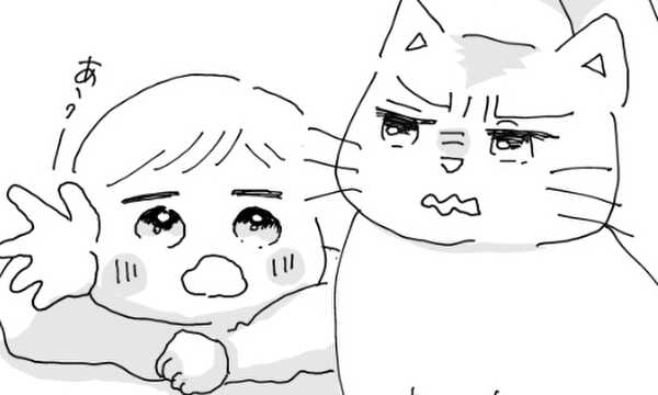 猫と赤ちゃん