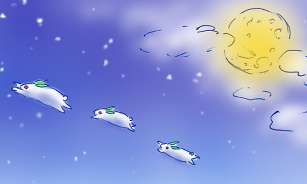 雪うさぎ