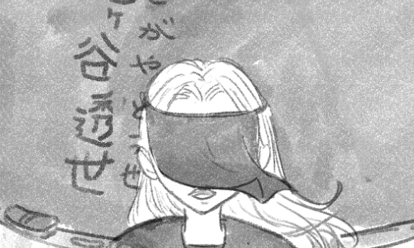 黒布の少女