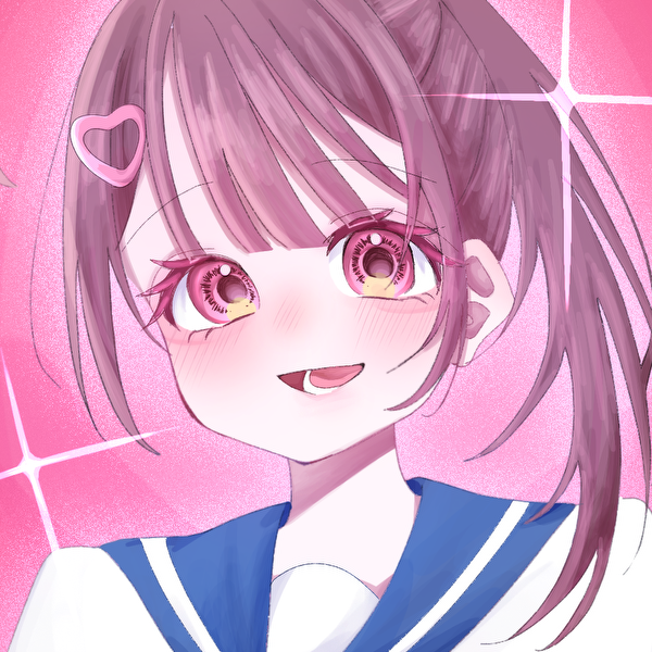 リア友ちゃん描きました