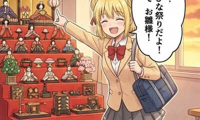 第54話 ひな祭りで流し雛ですか?