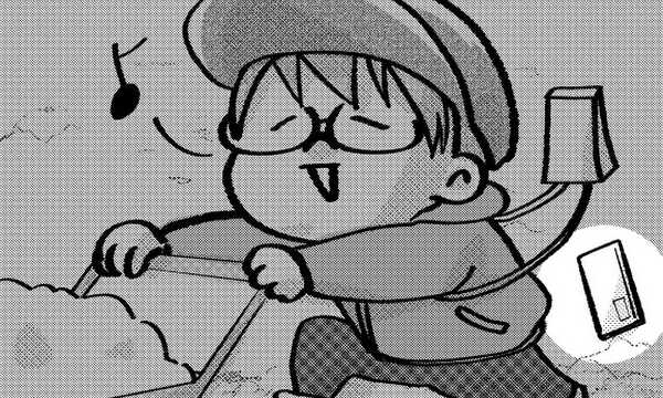 スマホを雪の中に落とした話