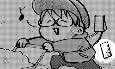 第1話 スマホを雪の中に落とした話