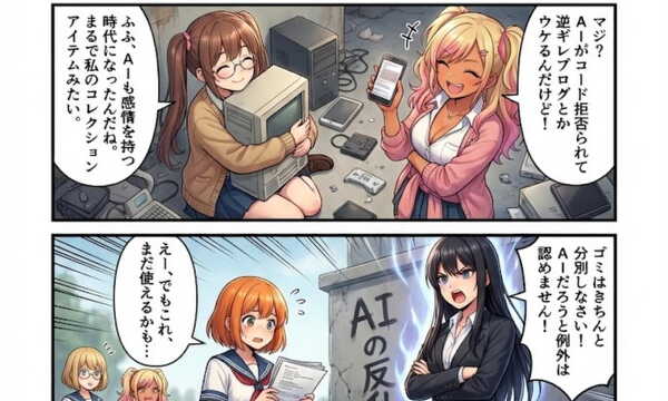 「まんがは面白ければいいんだ。但し、ＡＩを除く。」２