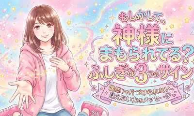 第1話 もしかして、神様に守られている？不思議な３つのサイン