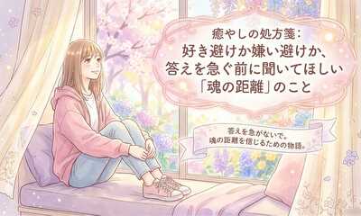 第1話 好き避けか嫌い避けか、答えを急ぐ前に聞いてほしい『魂の距離』のこと