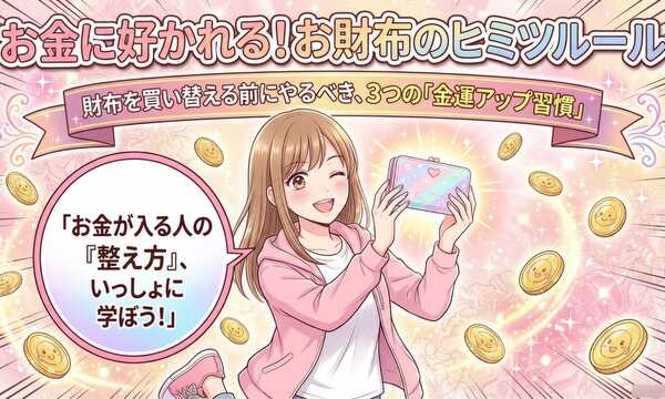 お金に好かれる！お財布の秘密ルール
