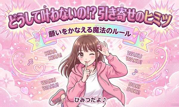 どうして叶わないの！？引き寄せのヒミツ