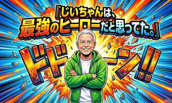 おじいちゃんは最強のヒーローだと思ってた。