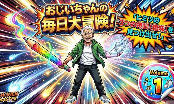 おじいちゃんの毎日大冒険！