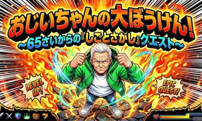 第1話 おじいちゃんの大冒険！～６５歳からの仕事探しクエスト～