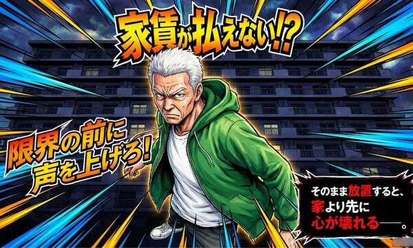 家賃が払えない！？限界の前に声を上げろ！