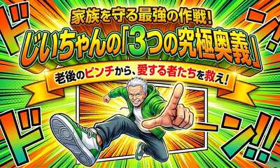 第1話 家族を守る最強の作戦！じいちゃんの３つの究極奥義