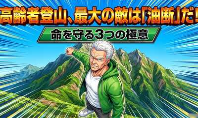 第1話 高齢者登山、最大の敵は『油断』だ