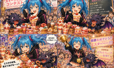 第3話 目指せスイーツ大食いコンテスト！
