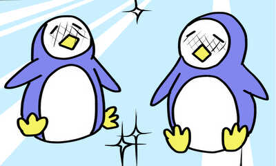 第53話 ツルツルスベルペンギン