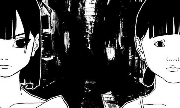 雨の街