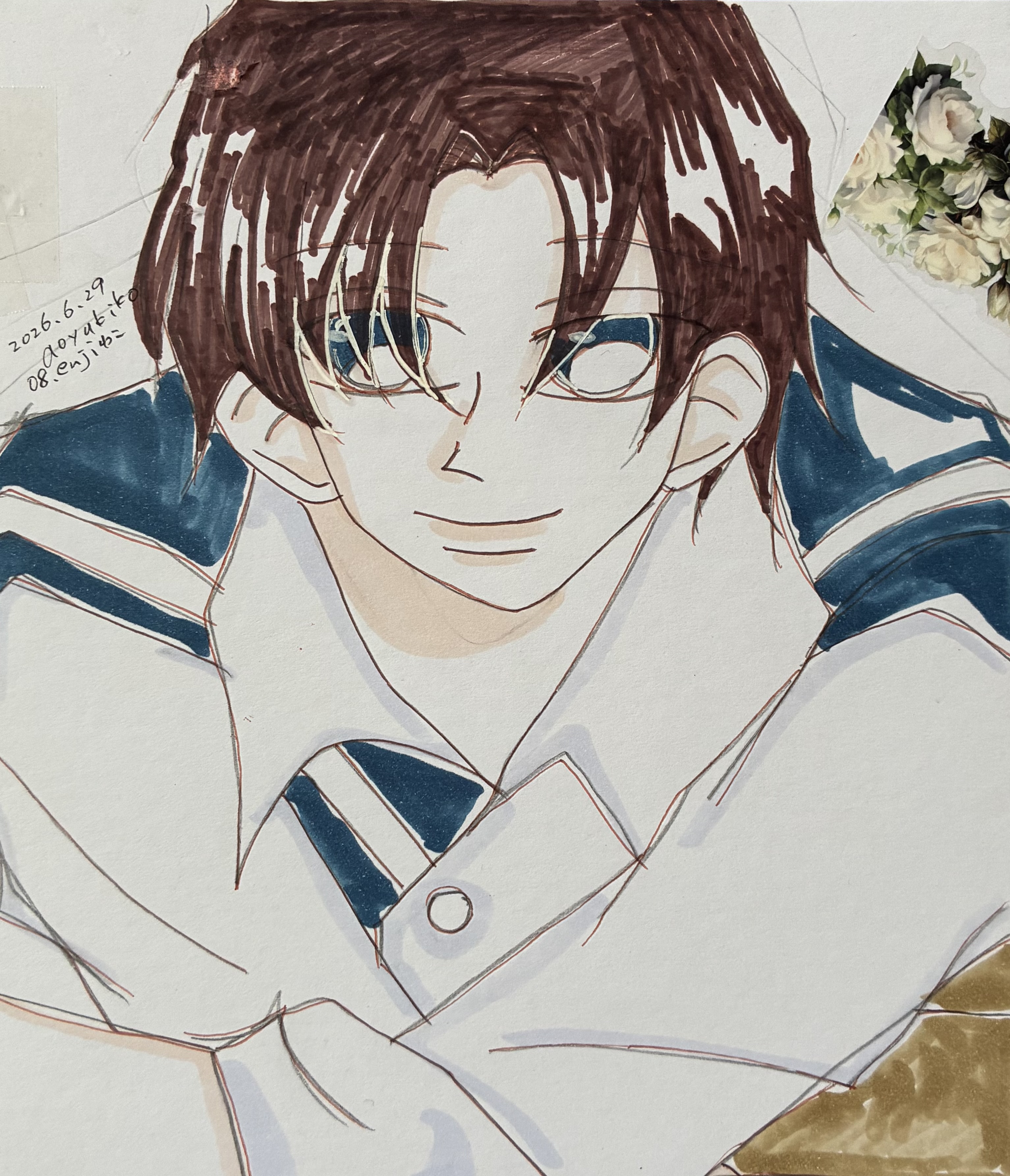 イラスト男性一次創作0