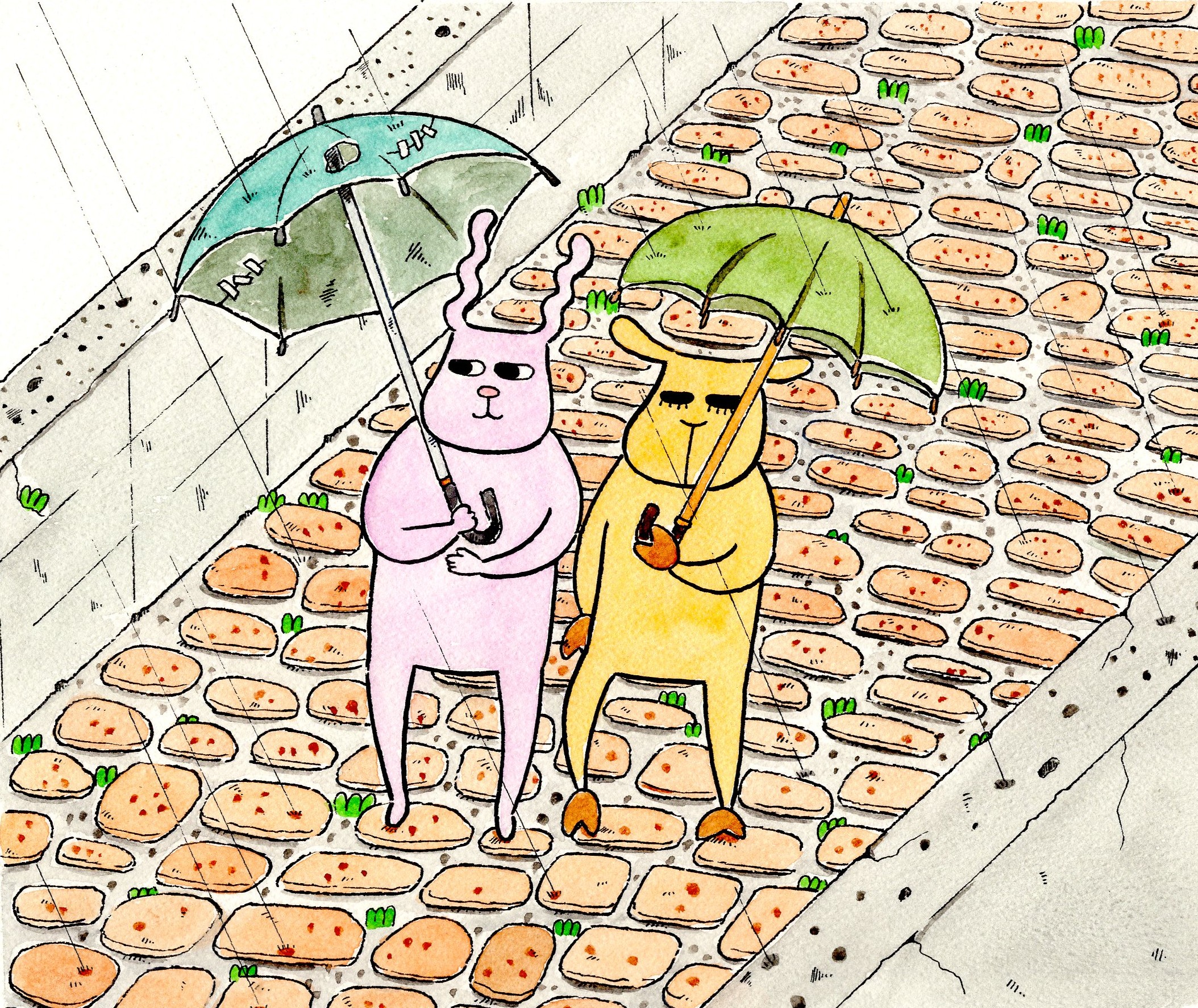 雨の日さんぽ0