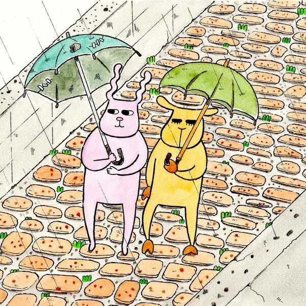 雨の日さんぽ