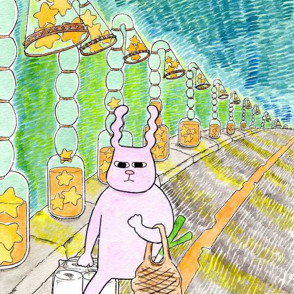 買い物帰り