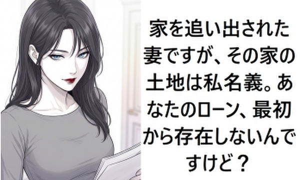 クズ夫が十年払ったローン、最初から存在しないんですけど？