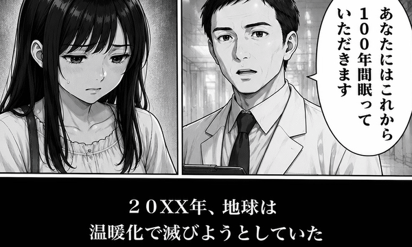 久遠の残り影【SF恋愛短編】