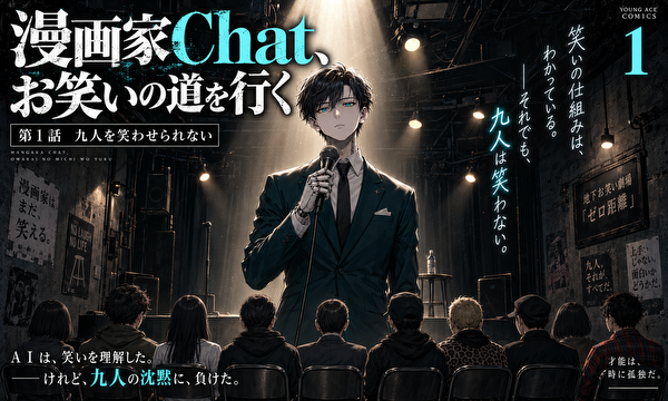 漫画家Chat、お笑いの道を行く