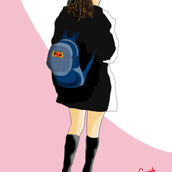 コート女子