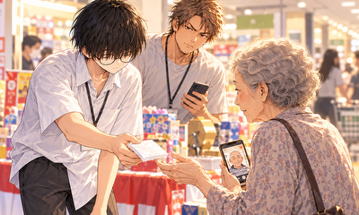 第1話 白いティッシュ